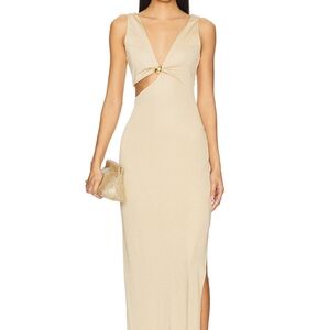 Baobab Brigitte Dress in Almendras Size Large